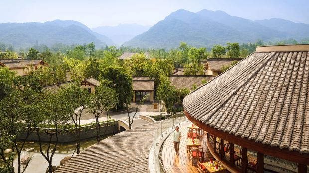 【稀少】Fine Hotels,Resorts & Spas Directory Six Senses Qing Cheng Mountain, Dujiangyan, Sichuan Province
